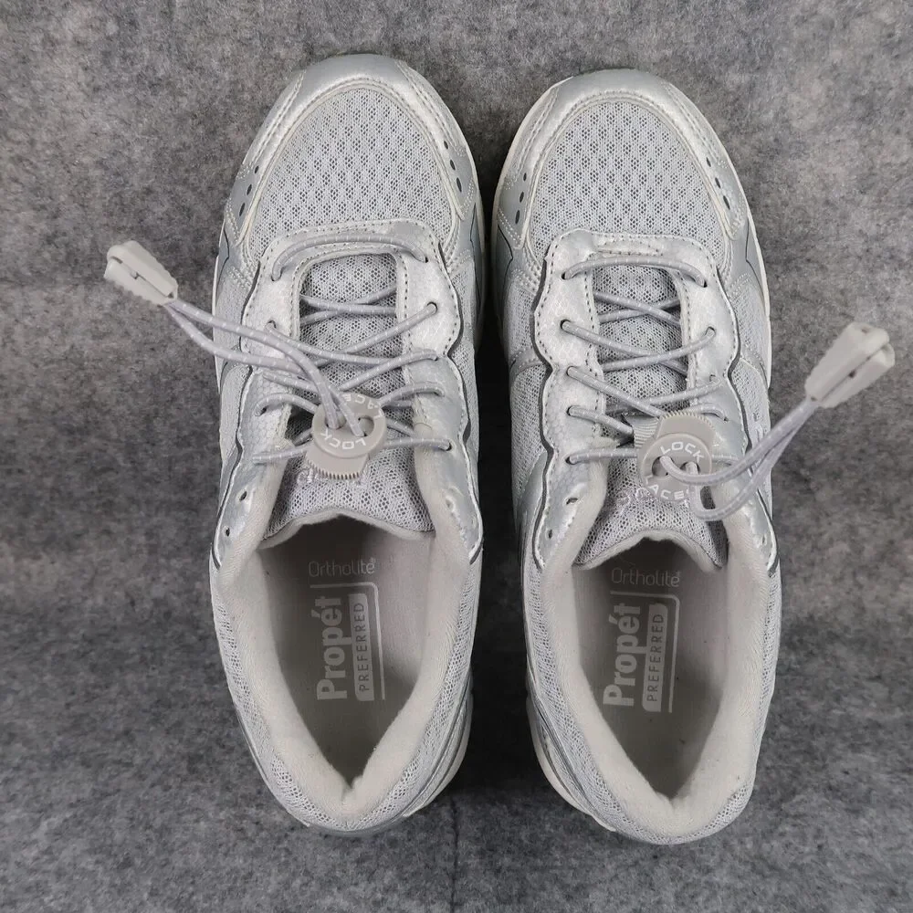 Propet Shoes Womens 9 Athletic Sneakers X550 Walking Active Comfort Gray Casual